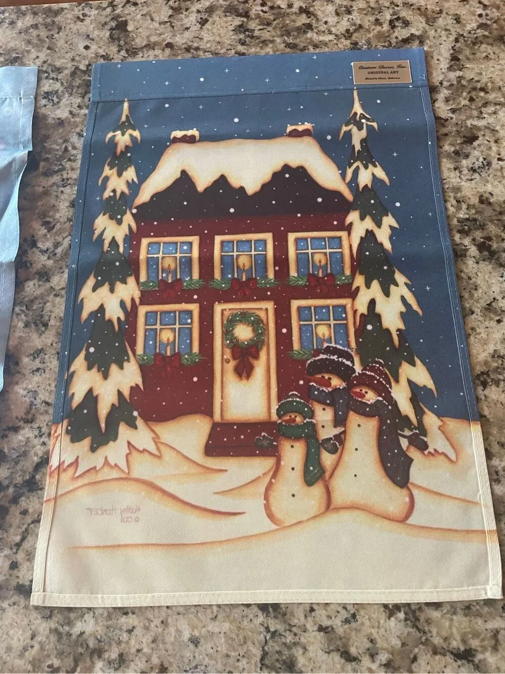 Winter Garden Flag x2